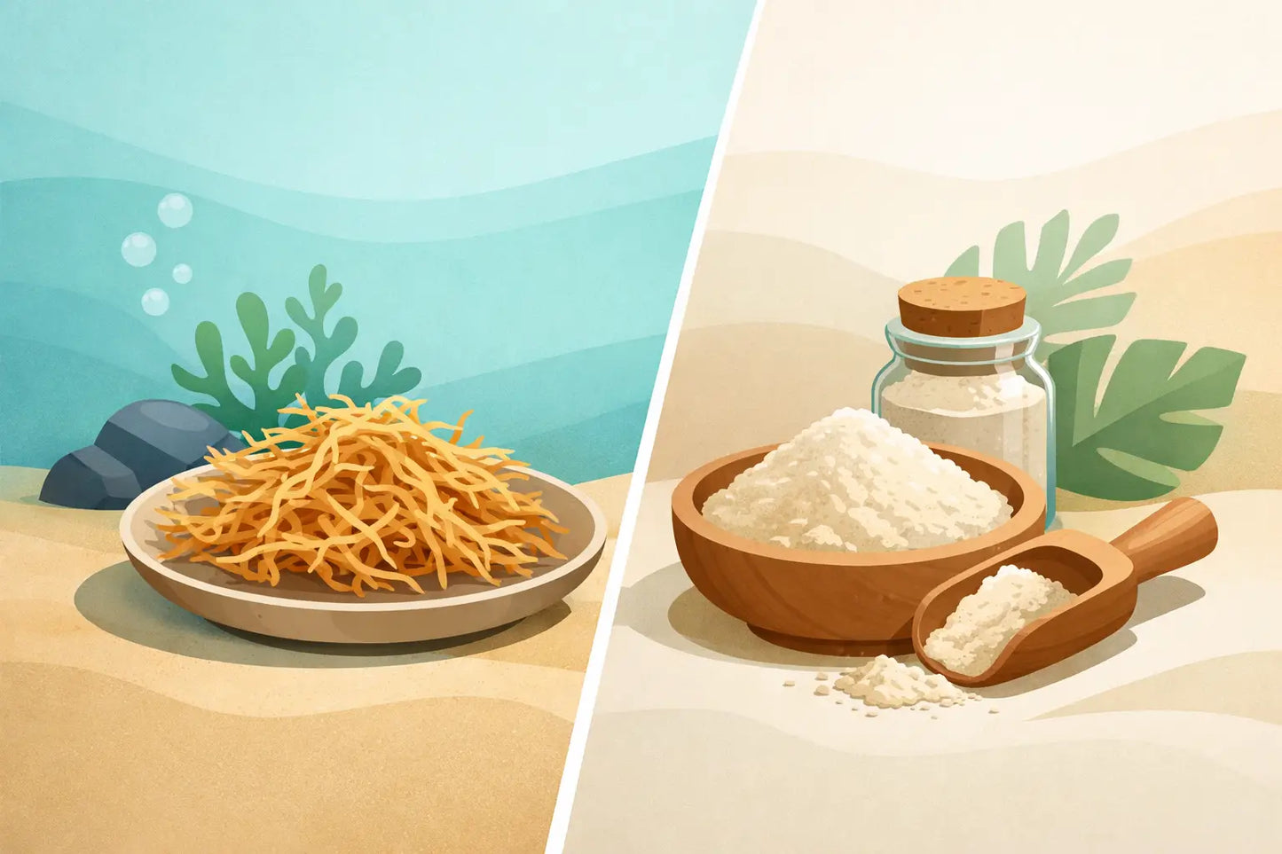 Dried Sea Moss vs Powder: Which Fits You?