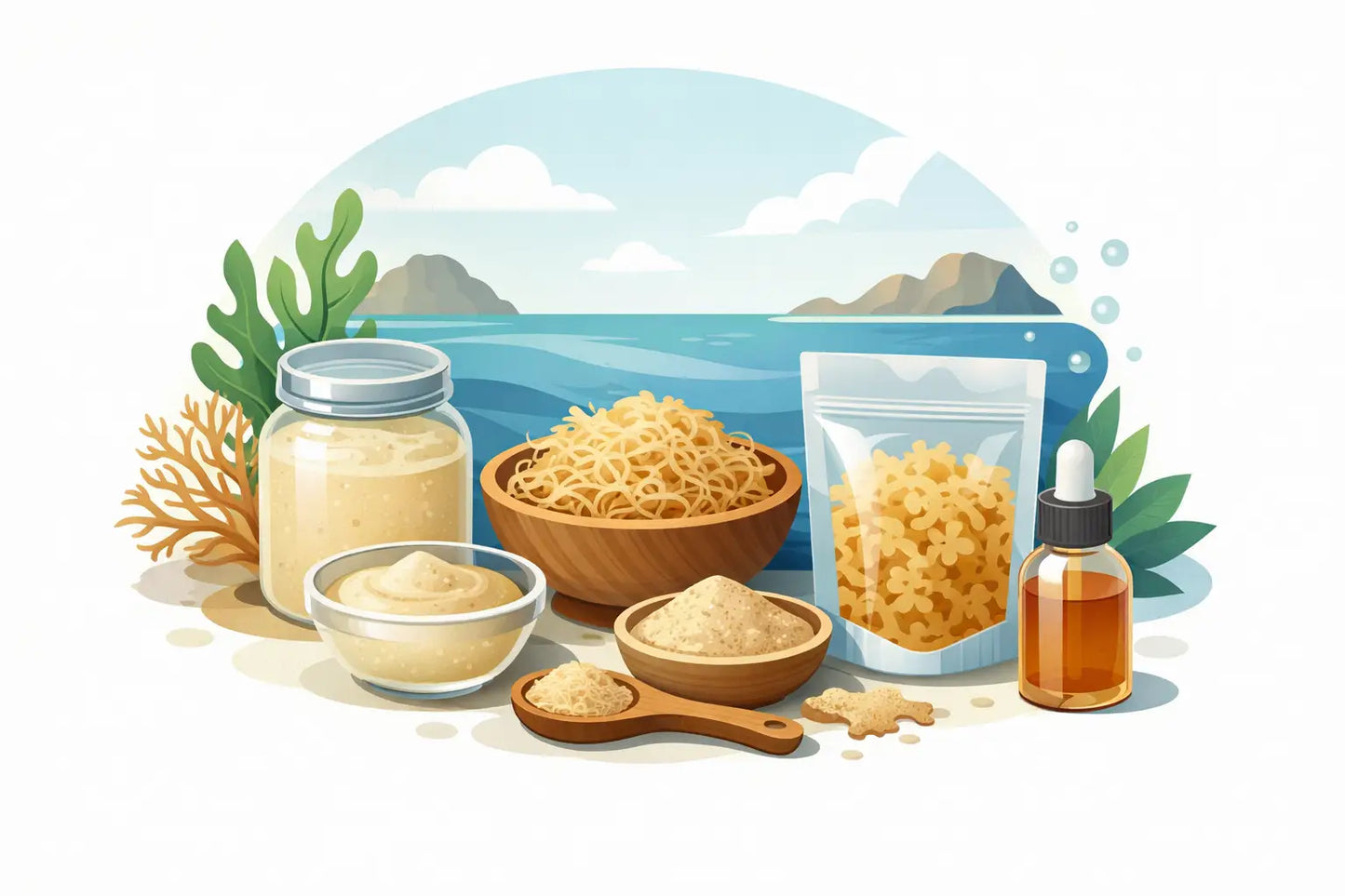 A Clear Guide to Sea Moss Formats