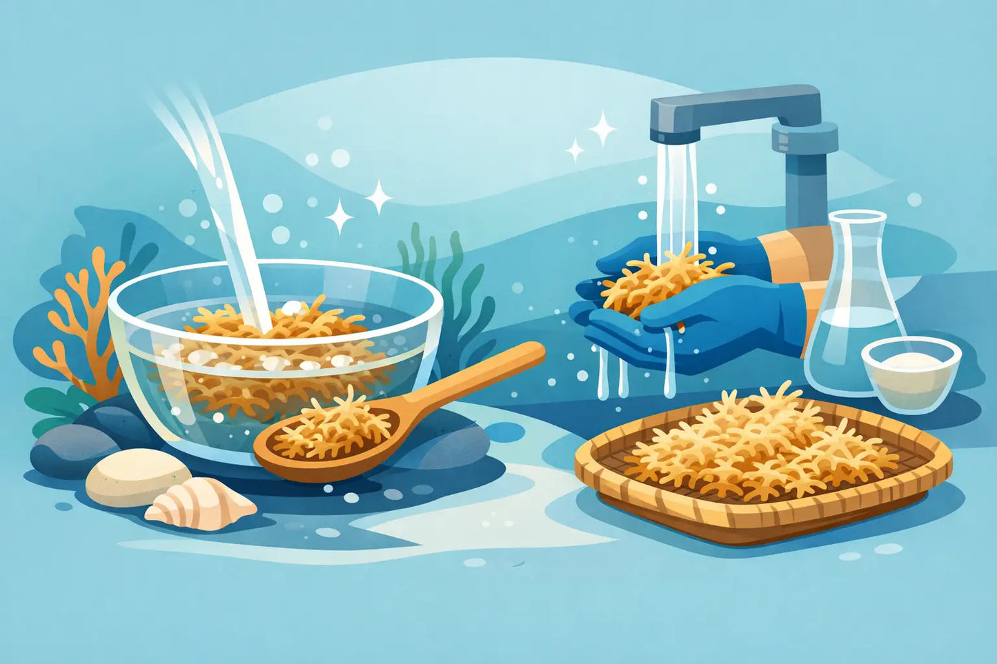 How to Clean Raw Sea Moss Without Losing Purity