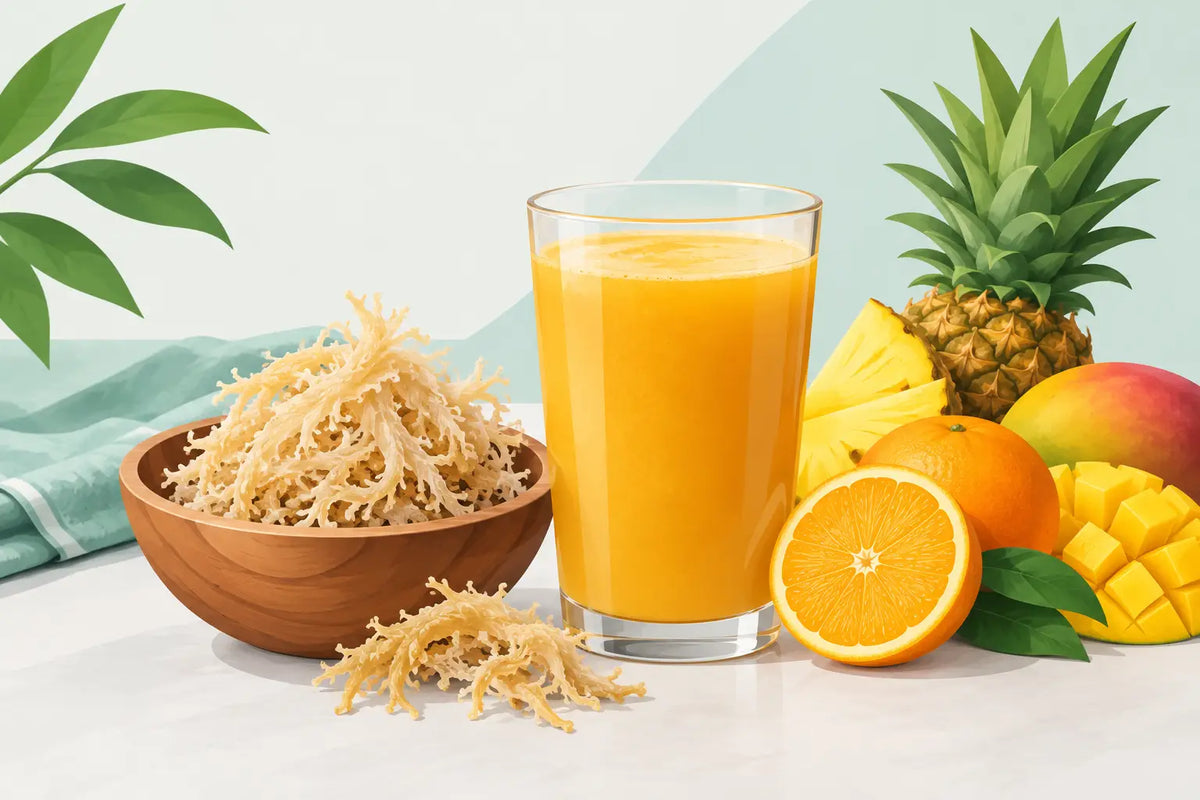 How to Mix Sea Moss With Juice for Daily Vitality