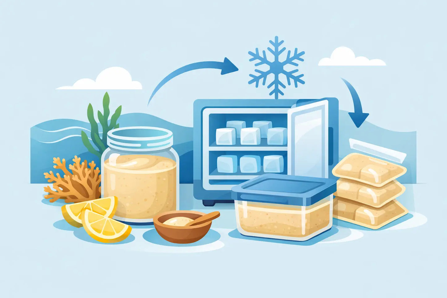 Can You Freeze Sea Moss Gel? Yes - Here’s How