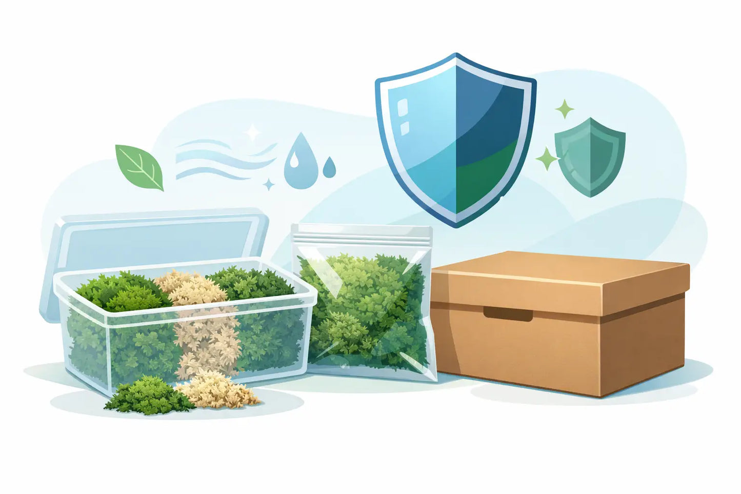 A Guide to Dried Moss Storage That Protects Purity
