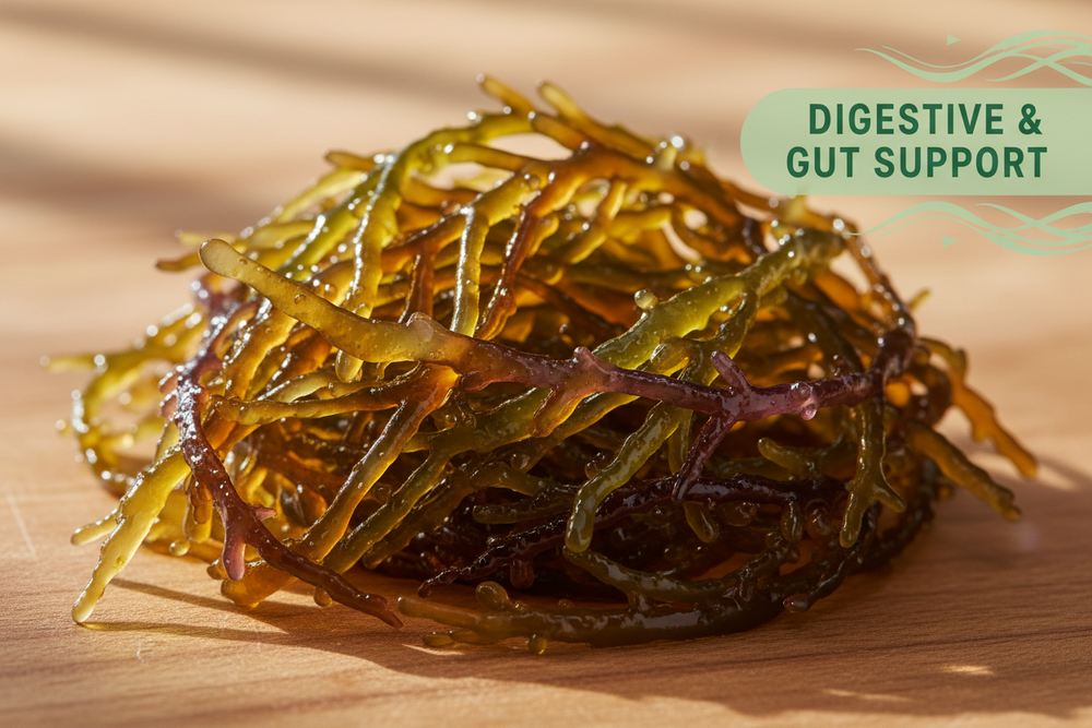 Sea Moss for Gut Health: How Mineral‑Rich Seaweed May Support Digestion