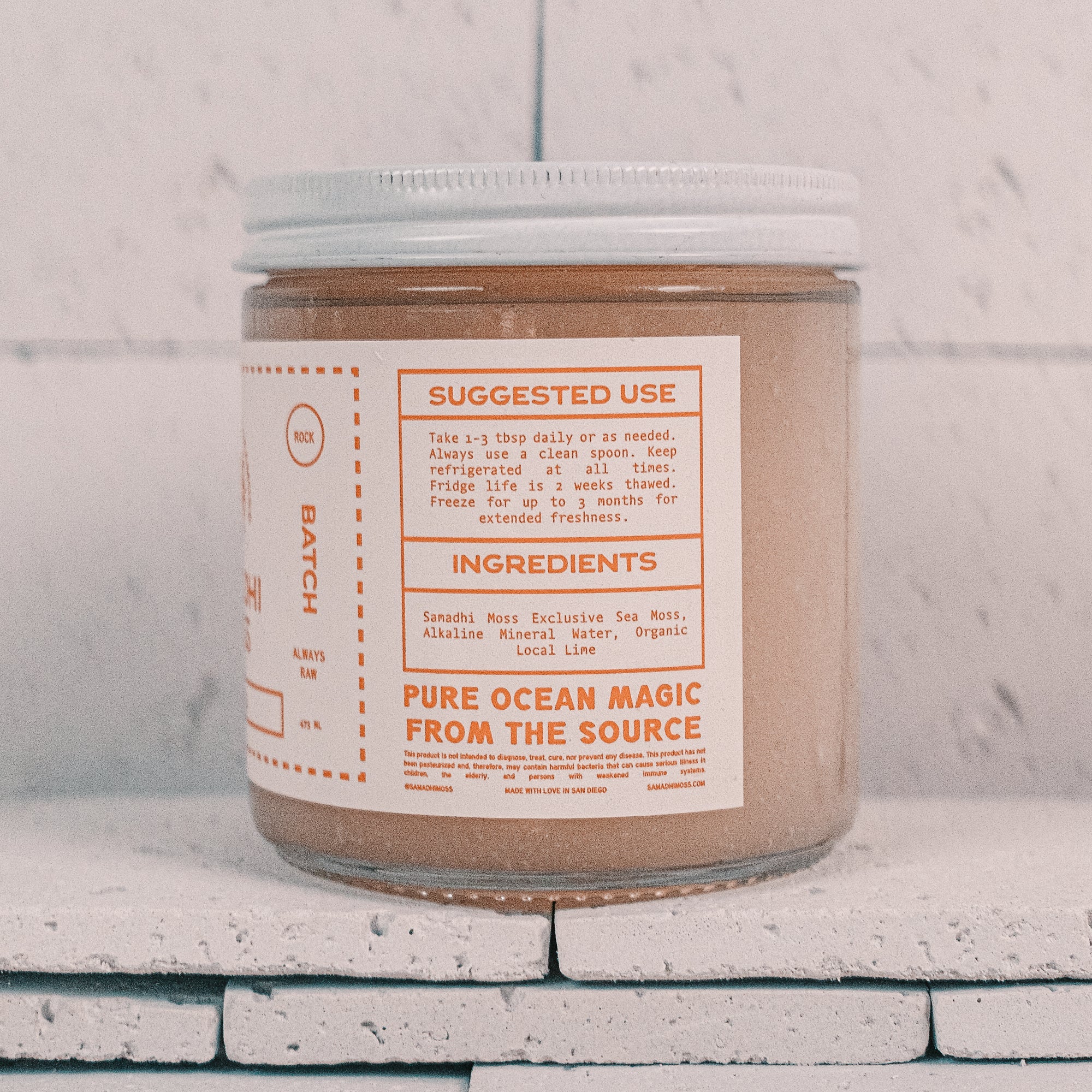 Original Sea Moss Gel (16oz) | Samdhi Moss – Samadhi Moss