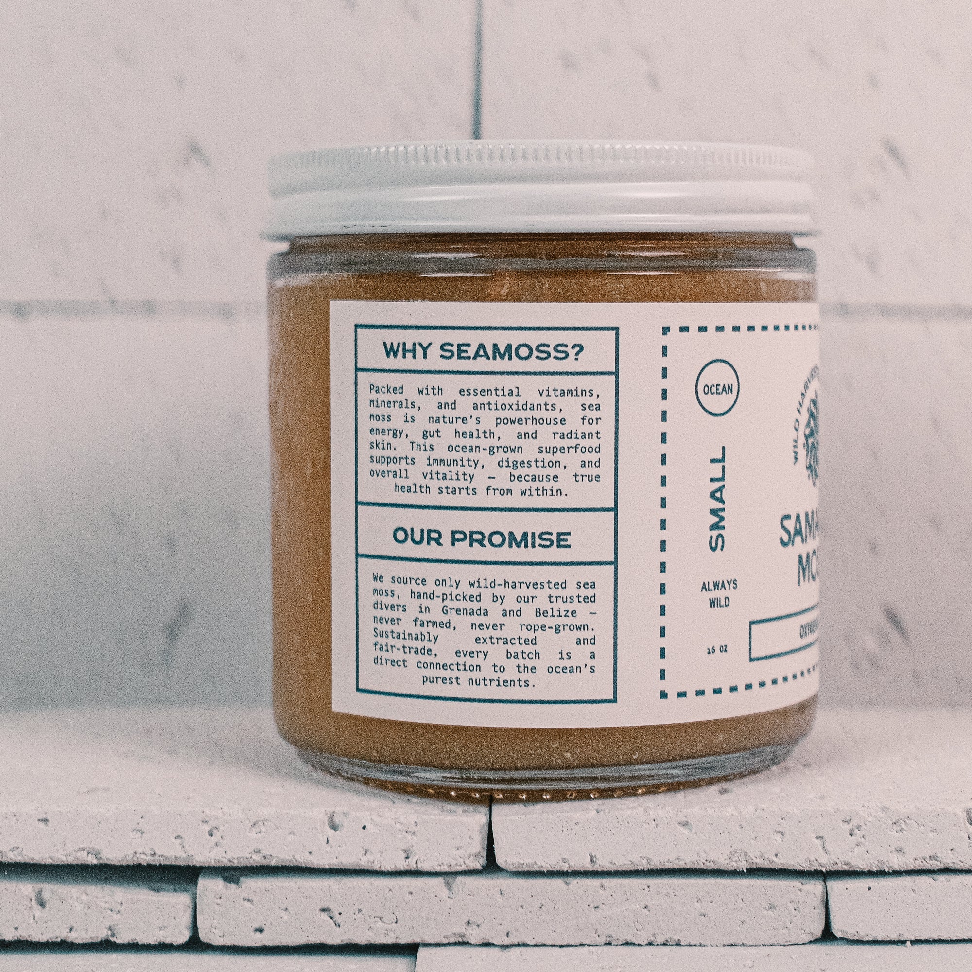 Oxygenator Sea Moss Gel (16oz) – Samadhi Moss